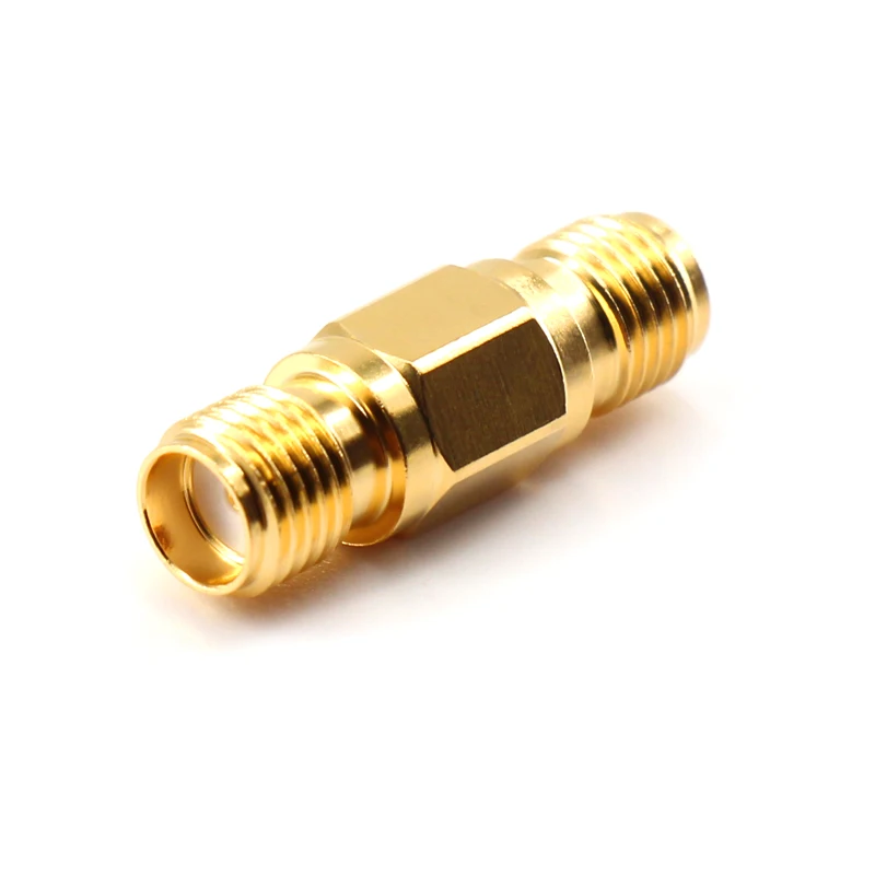 Xinqy 18 ГГц SMA-KK РЧ коаксиальный адаптер соединитель SMA-Female DC-18GHz 50Ohm RF тест Кабельный разъем адаптера переменного тока