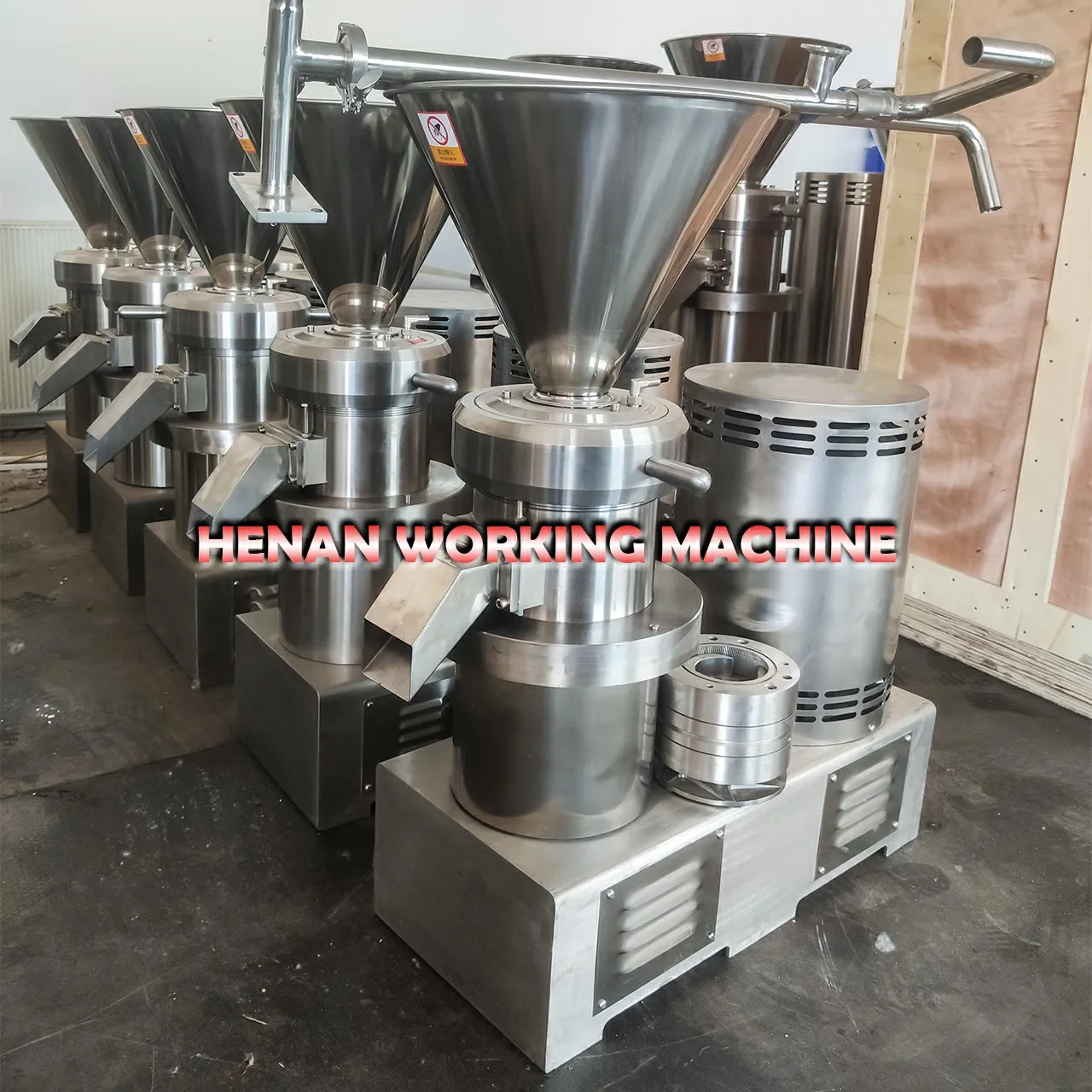 cm jms jtm jm series machine colloid mill tiger nut milk maker equipment palm milk butter making machine