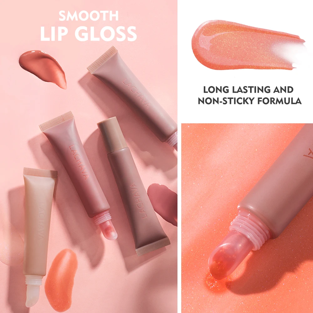Pudaier Moisturizing Lip Plumping Cosmetics Wholesale Long Lasting Non Sticky Shiny And Pure Lip Gloss
