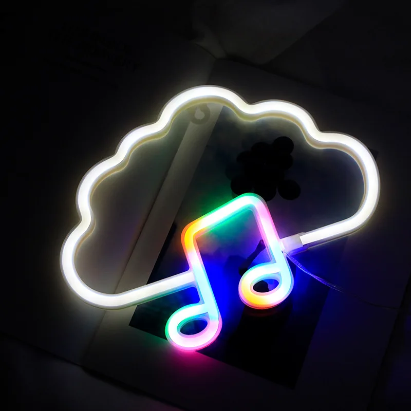 Hello LED Neon Night Light Art Sign Wall Room Home Party Bar Cabaret Wedding Decoration Christmas Gift Wall Hanging Neon Sign