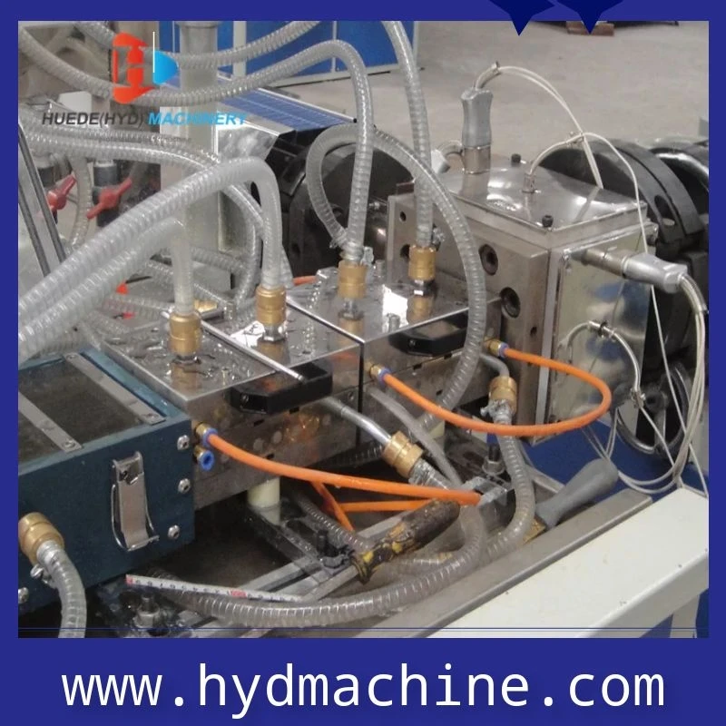 WPC PVC Wood Profile Board Extrusion Line Stair Handrail Making Machine