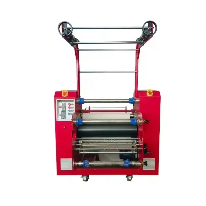 Multi-functional webbing nylon polyester ribbon roller rotary sublimation transfer coloring printing lanyard heat press machine