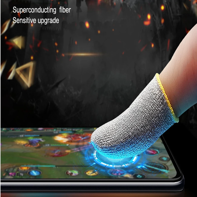 Без рукавов, с сенсорным экраном, устойчивость к запотеванию, перчатки 2 шт./пакет игровых аксессуаров Игровые перчатки без пальцев