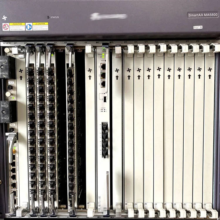 Original SmartAX MA5800-X17 GPON OLT 2*MPLA/MPLB 2*PISA CIUA GEPON OLT WITH GPHF GPUF GPLF GPSF OLT EPON GPON