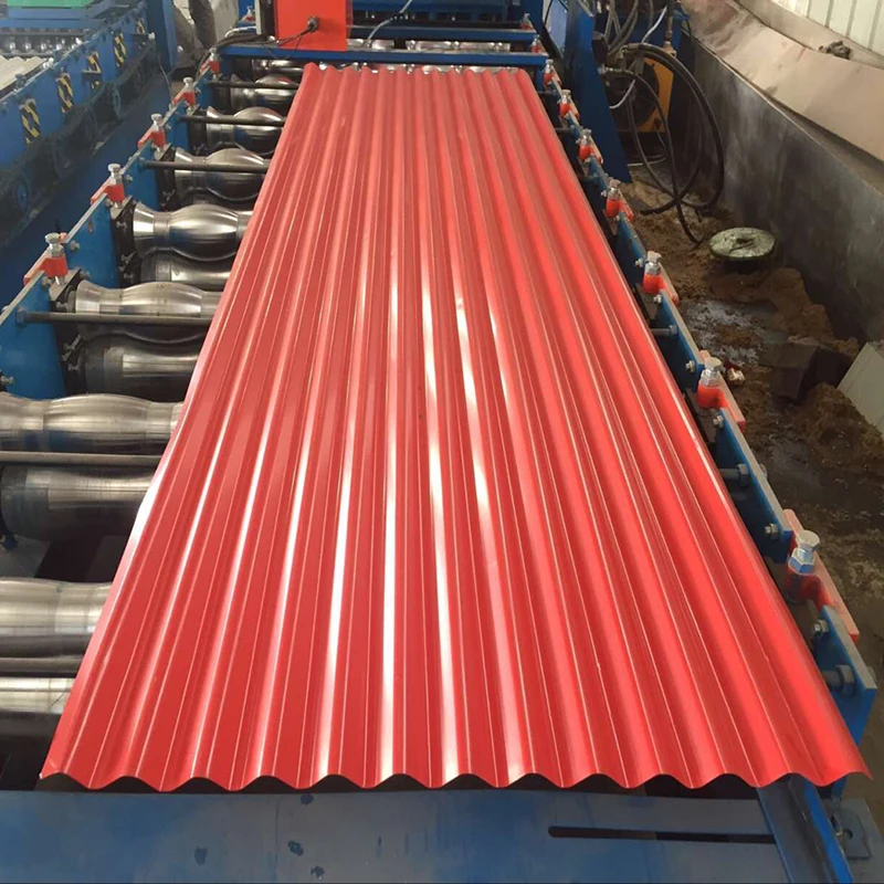 Cheap Price cold rolled Color coated 22 Gauge Corrugated Gi Galvanized Steel Roofing Sheet