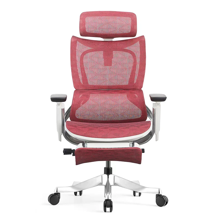 Factory  BIFMA Standard Competitive price full mesh office chair office ergonomic with height adjustable big lumbar support
