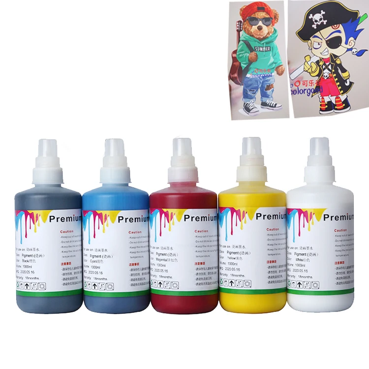 DTF PET переносные пигментные чернила для Epson L1800 L805 P600 P800 DX5 4720 1390 пленочные принтера