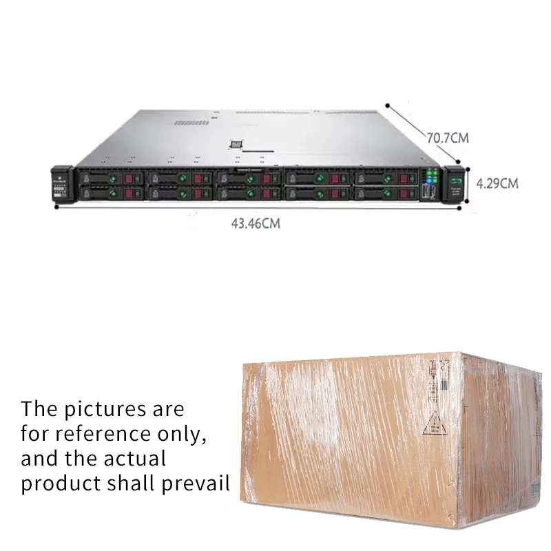 proliant DL360 Gen10 Plus 1U rack-mount intel xeon deep learning network data center gpu ai equipment server
