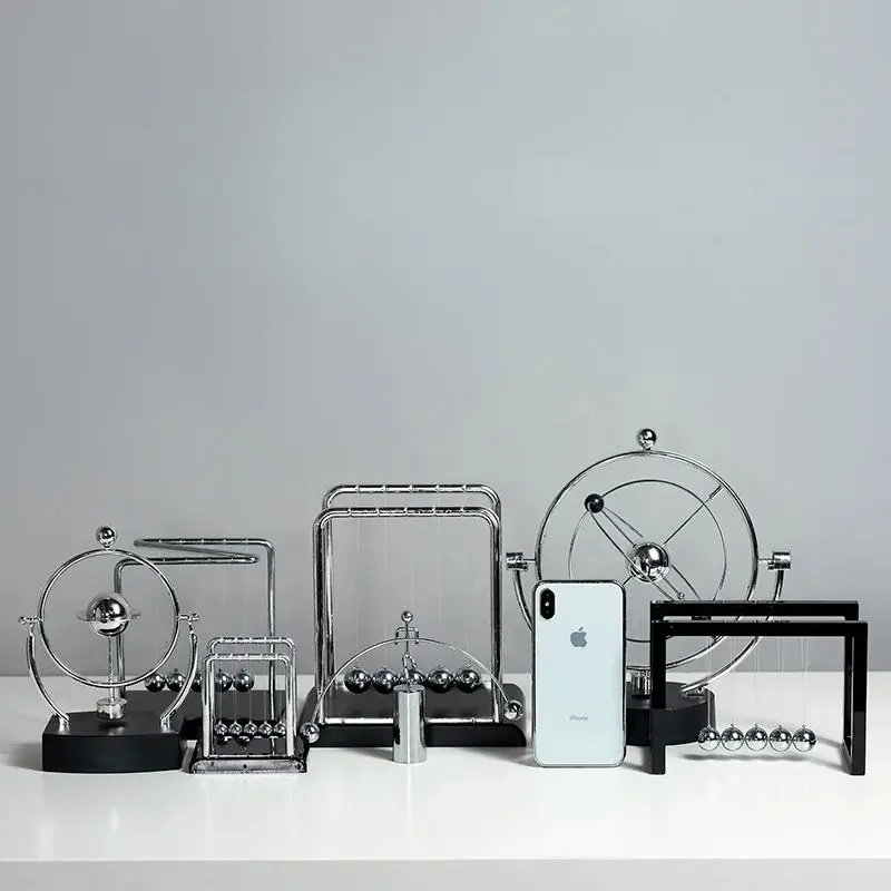 Wholesale Newton Pendulum Office Cradle Balance Steel Perpetual Motion Collision Balls for Teaching Supplies