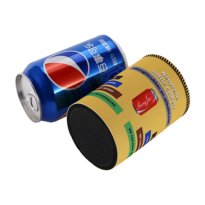 Custom Logo Promotion Advertising Use Sublimation outdoor drink holder Neoprene Stubby Bottle Cooler