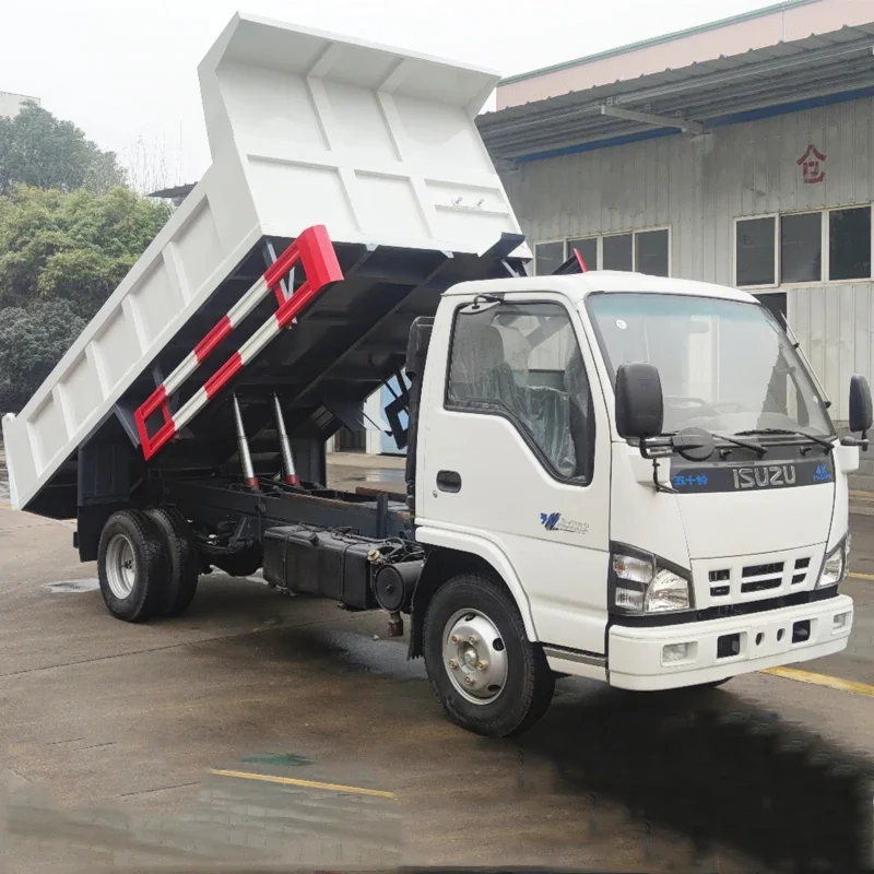 Новый или подержанный 4x2 мини Isuzu Самосвал грузовик камера легкий Wuling холодильник 2 до 3 тонн грузовые грузовики Бесплатные запчасти