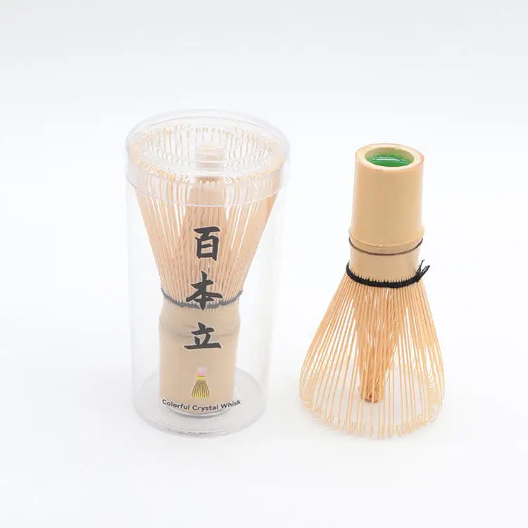 ESTICK Chasen Bamboo Tea Colorful Resin Whisk Manufacturers Custom Wholesale Japanese Matcha Tools Matcha Stirring Tea Whisks