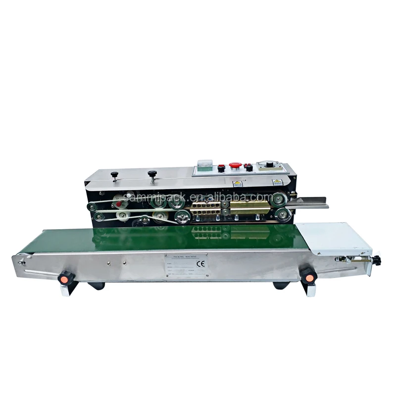 High speed cheap table machine for sealing plastic rice bags/hot sealer