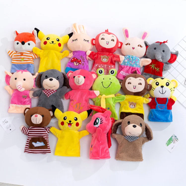 Yohi 2021 Toy for Children to Make Friends Interact Childrens Party Role Telling Great Gift for Kids Feet Finger Hand Puppet Toy