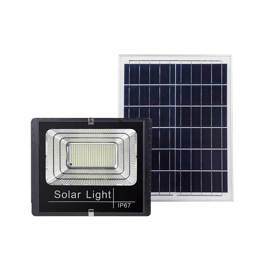 LED Reflector 8000 Lumen Solar LED Flood Light Solar LED Lampadaire Solaire 300w Solar Street Lamp 100w Solar Flood Light