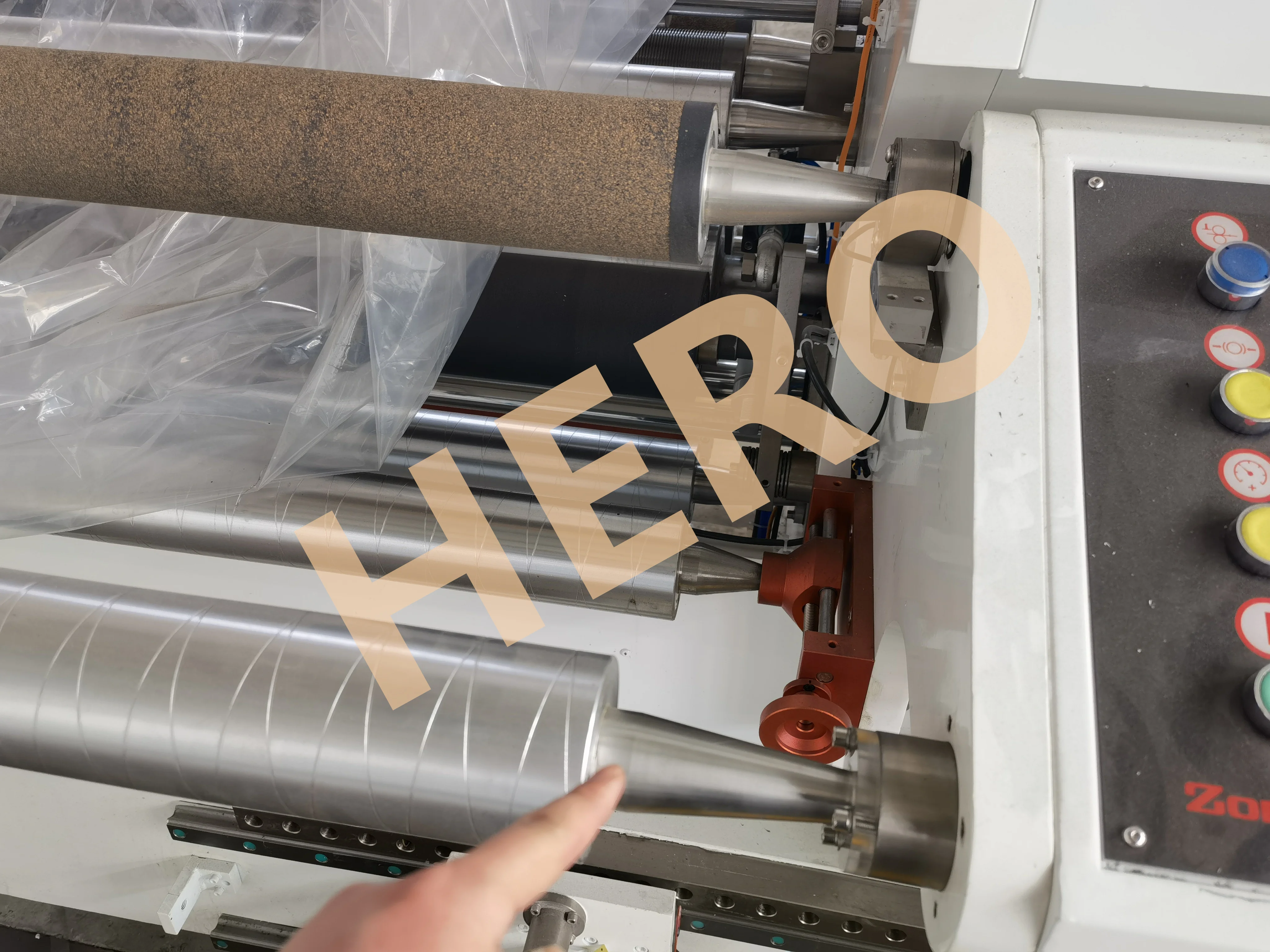 1000 mm laminate paper automatic film roll flexo printing slotting machines printer machine