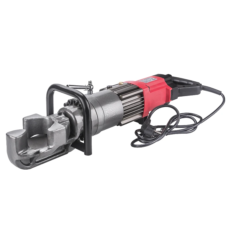 4-32MM 110/ 220VAC HRB-16/22/25/28/32 Stainless Steel Round Rod Bar Portable Hydraulic Rebar Bending Machine Metal Bar Bender