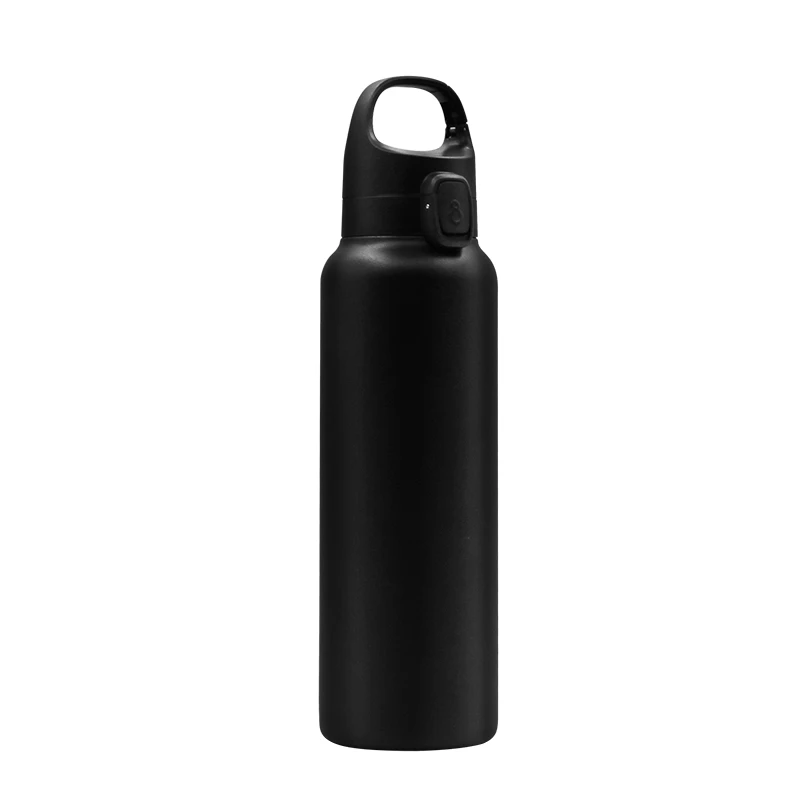 Customized color logo reusable gym sport metal bottles sublimation stainless steel vacuum flasks thermos drinking water bottle