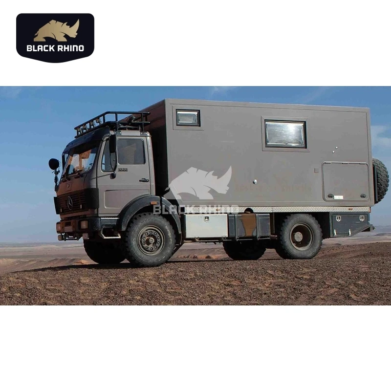 Большой дорожный просвет camper van expedition грузовик коробка для продажи