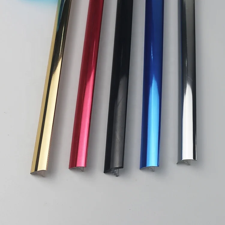 Colorful Plastic Edging Strip Chrome T Molding for Arcade Machine and Video Games