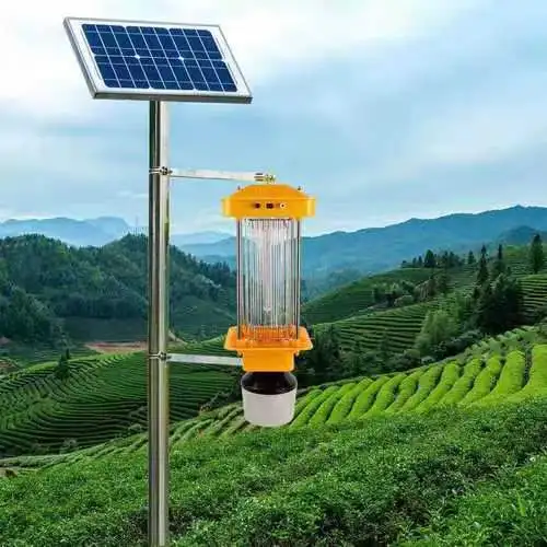Outdoor Agriculture Solar charging insecticidal lamp For Orchard Park Greenhouse Farmland Fish Pound