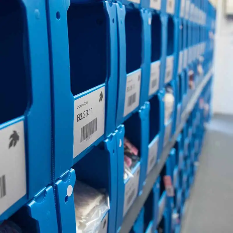 100% virgin PP material box corrugated plastic storage holders & racks