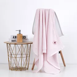 Amazon Select Supplier Hilton High Quality microfiber Soild Towel Cotton thickened bath beach Custom Towels