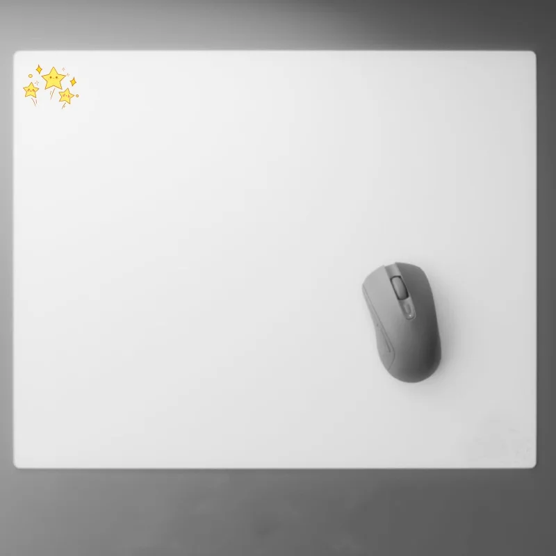 Custom UV Printing AG Tempered Glass Anti-skid Glass Mouse Pad For E-sports