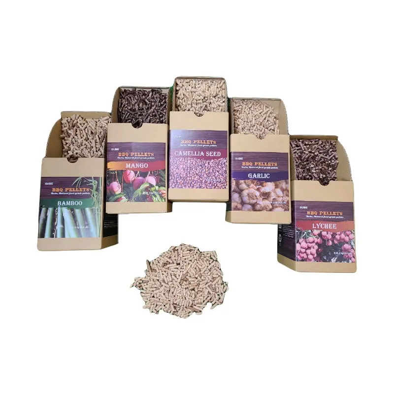  Factory Directly Sell Quality 6mm Ecological Low Ash Barbecue Garlic Wood