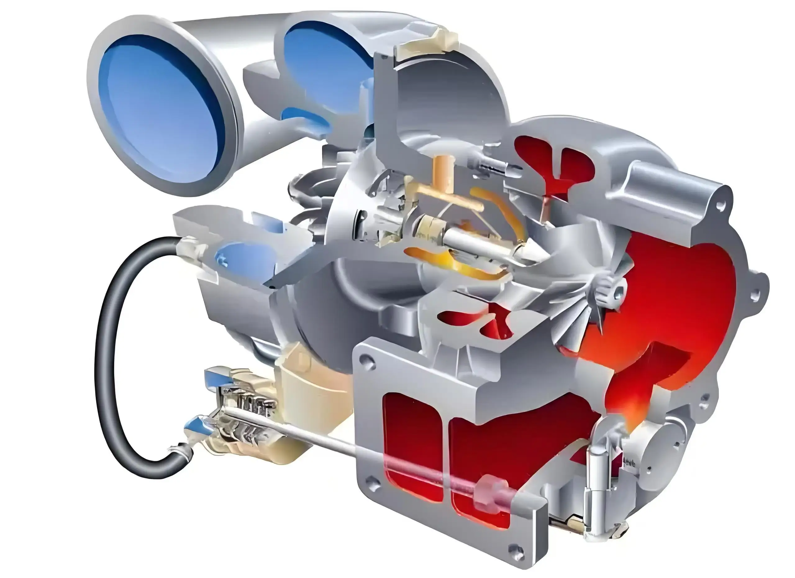 High Quality Direct Factory S60 Engine Supercharger Detroit Diesel Series 60 Turbocharger 171702 23518597 23518588 casting