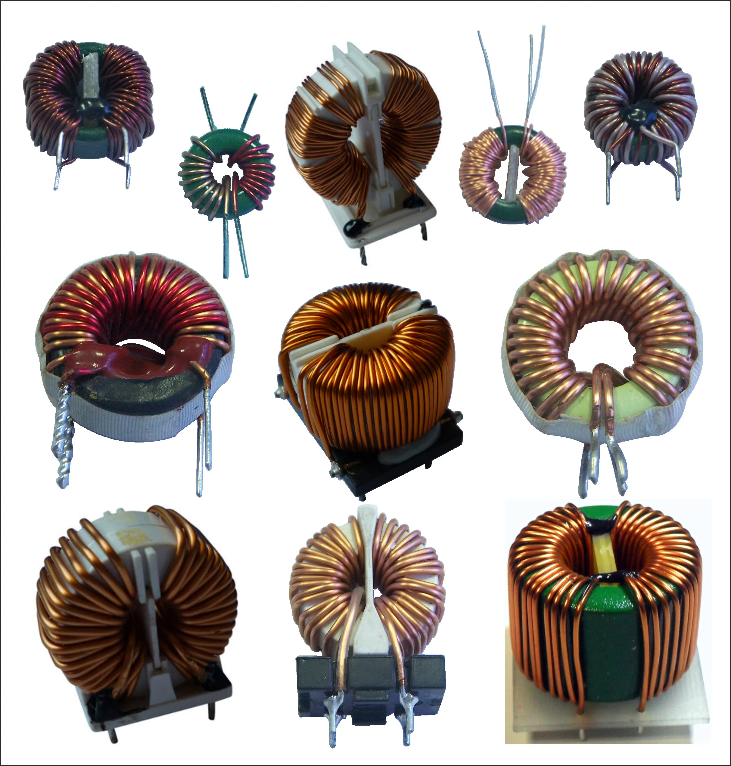 
 Общий дроссель, кольцевой сердечник, силовой дроссель общего режима, дроссель катушек  