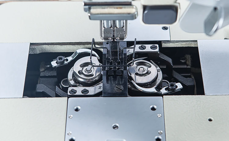 JUITA JT-8522C Computerized Automatic Thread Trimmer Needle Bar Separation Double Needle Industrial Shoe Sewing Machine