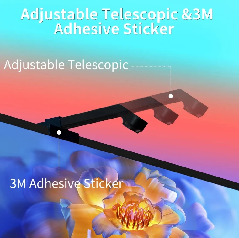 New Smart app controls music rhythm TV sensor dimmable USB Plug-in atmosphere light bar with Synchronized Lighting Effects