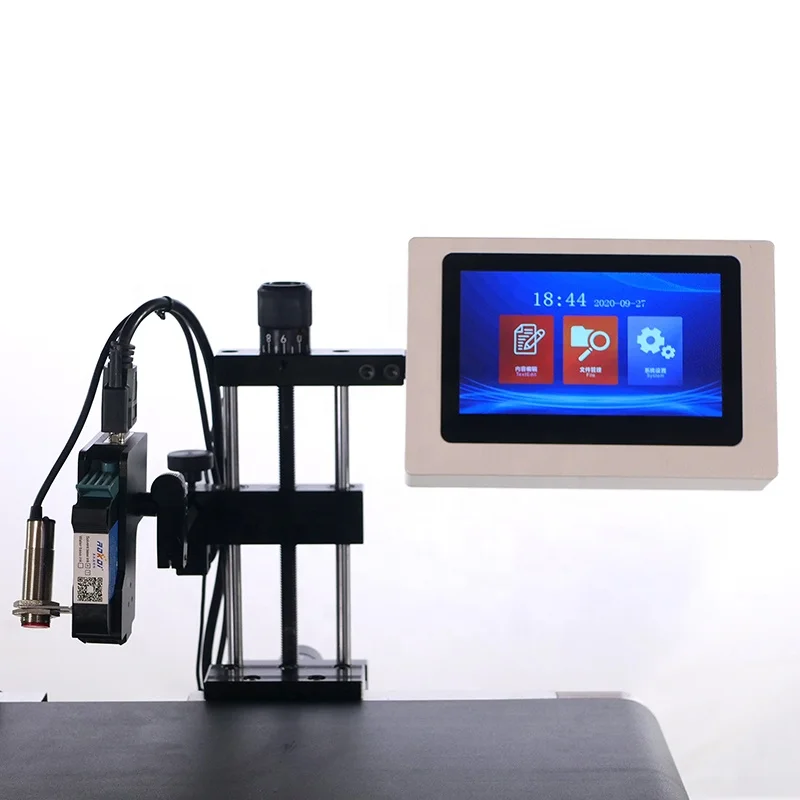 Automatic pouch batch code beer bottle plastic small bags expiry date machines