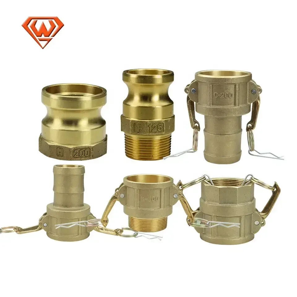 Fire Hose Sprinkling Irrigation Fitting Camlock Fittings Brass Copper Quick Coupling Connector