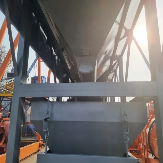 JZC1000 Integrated Portable Concrete Mobile Mixing Station Cement Mortar Mixer