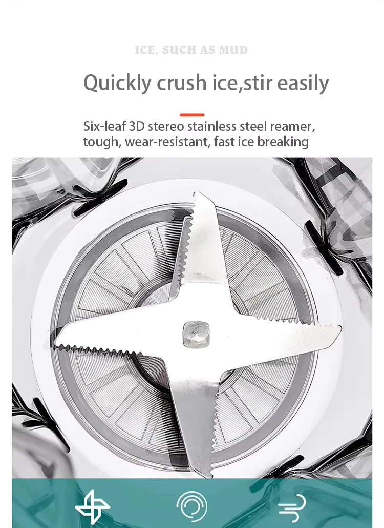 Customized 800w Kitchen Electric Fruit Smoothie Mixer Centrifugal Ss Blender Comercial Vegetable Carrot Slow Juicer