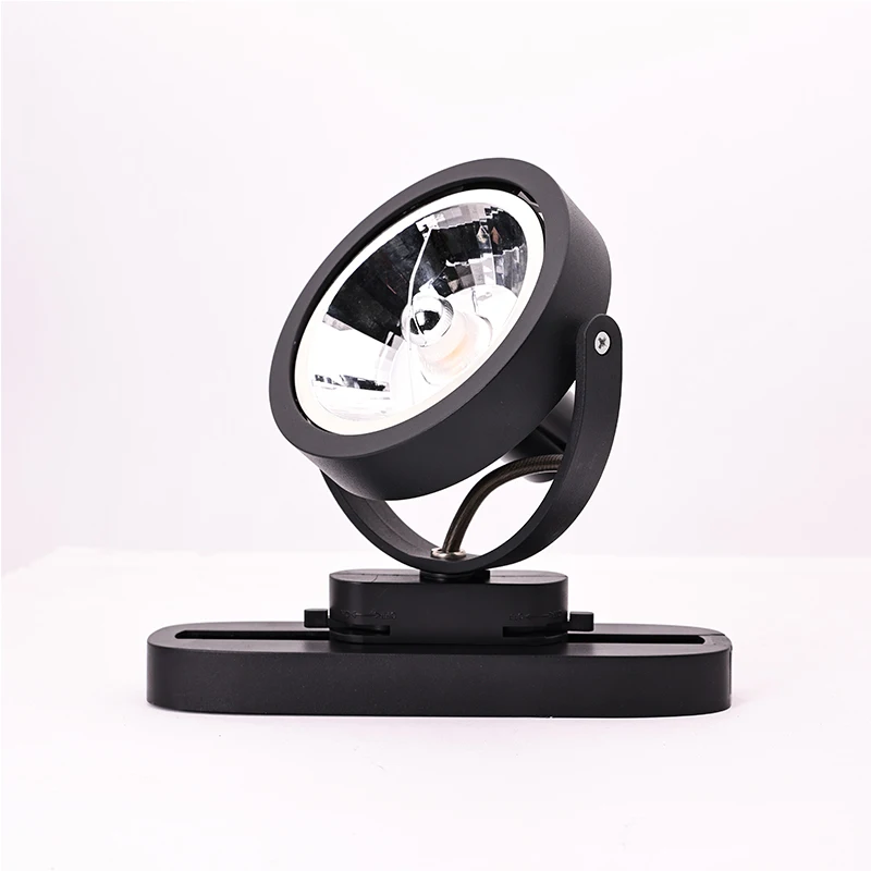 wholesale commercial AR111 lamp gu10 linear magnetic track lights