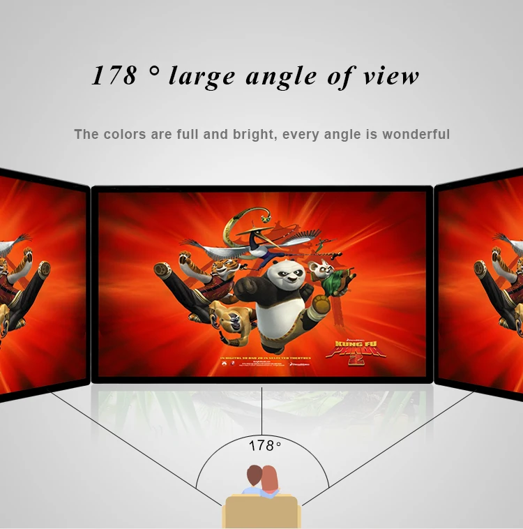 Ultra Thin Digital Signage Screen Wall Mount Lcd Advertising Display Digital Signage