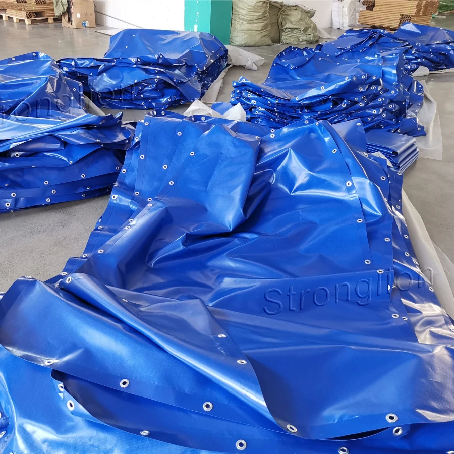 PVC Waterproof Tarpaulin Utility Trailer Cover