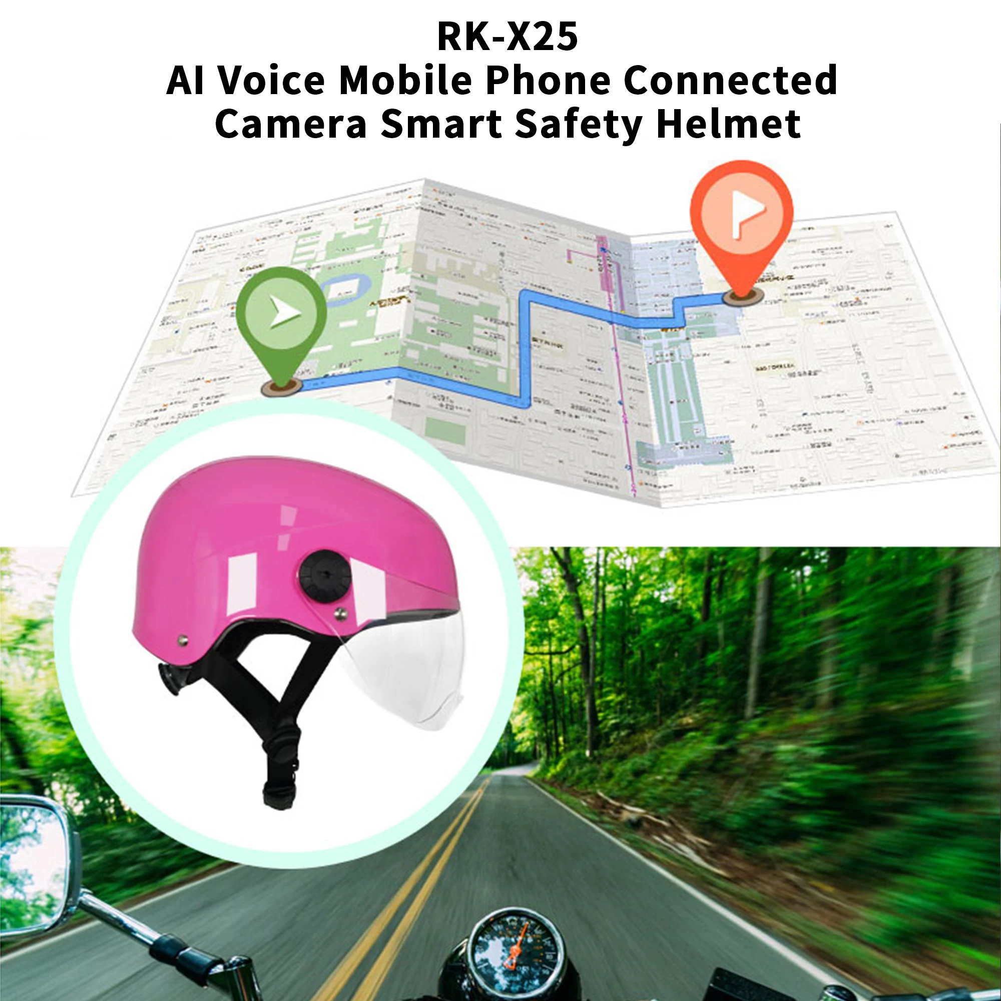 Waterproof Half face Motorcycle helmet camera recorder Bicycle Sports Camera Mountain Bike Motorcycle Helmet Camcorder