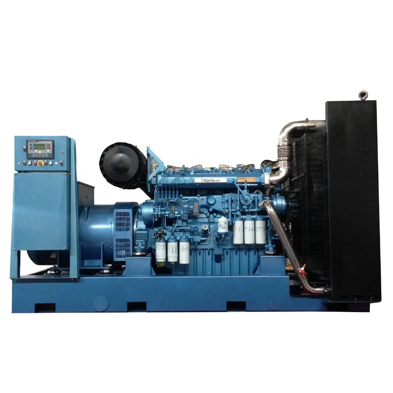 Leton Power 50Hz Three Phase Weichai Baudouin Engine Diesel Generator Silent 360kW 450kVA