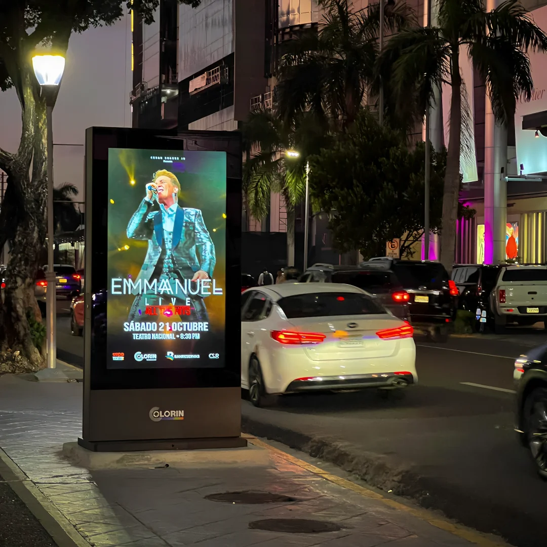 MWE Signage Lk10 55 дюймов цифровой Dooh ЖК-киоск высокой яркости уличный 2500nits Totem Ip65 Водонепроницаемый киоск