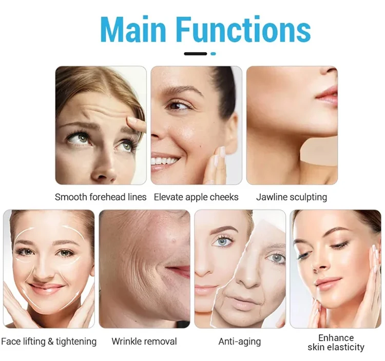 Best Selling Non Invasive Emrf Emrf Machine 3-Hadle Portable Emrf Face Rf Face Lifting Machine For Reduces Wrinkles