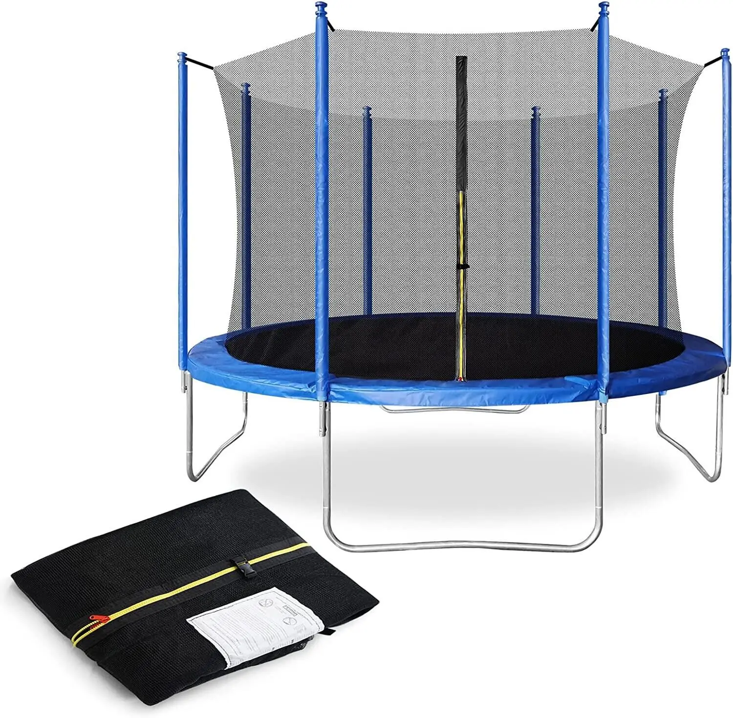 Tengtai factory price 6/8/10/12/14/16FT durable outdoor bounce jumping trampoline with net garden trampoline for kids