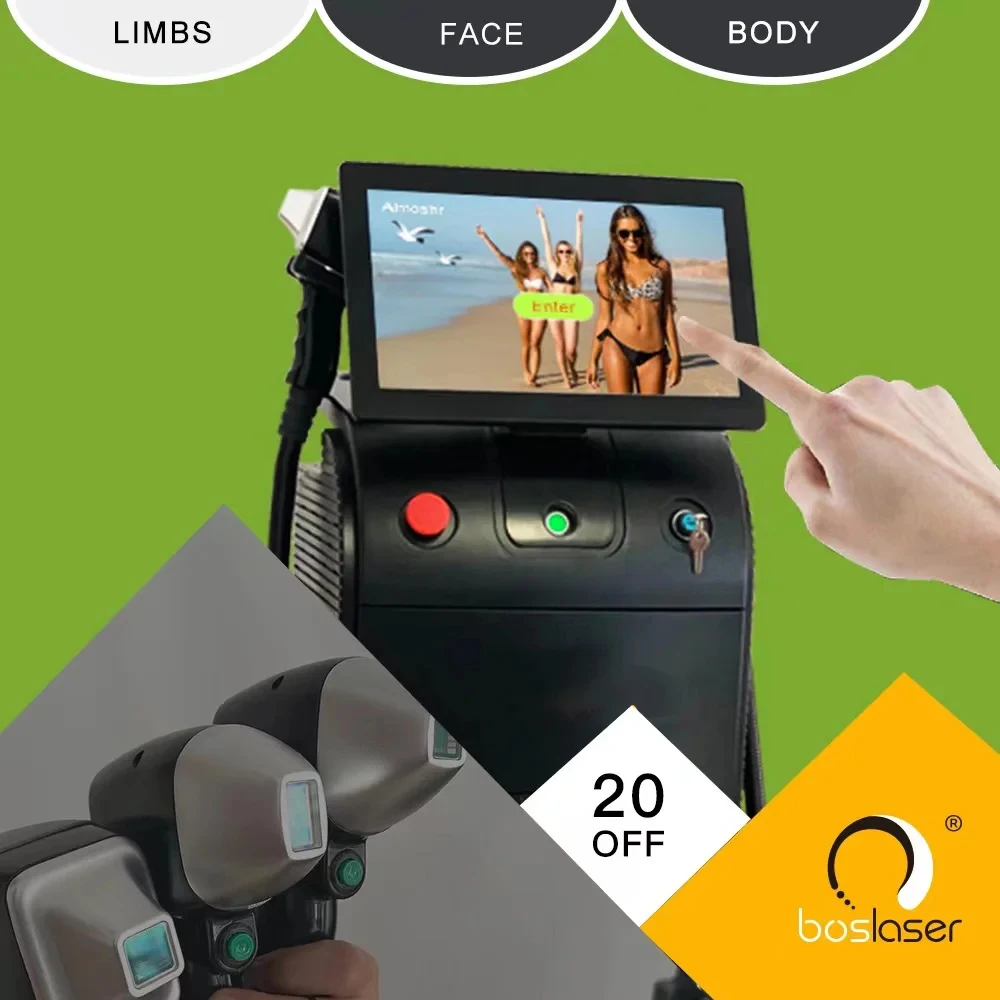 Chinese Factory Medical 1200w Diode Laser Hair Removal 808 Diode Laser Hair Removal Machine