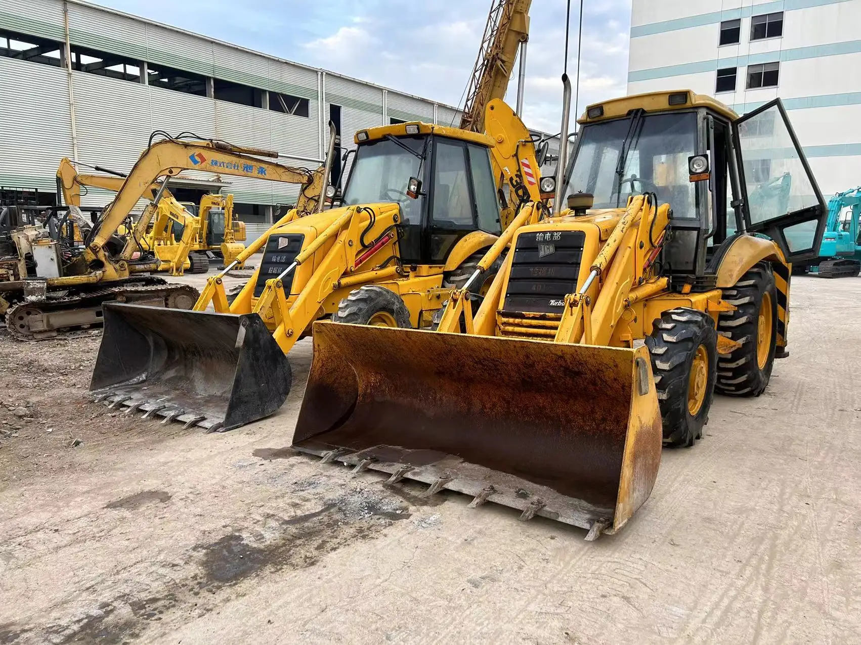 Real price!2023 Used JCB 3CX Backhoe Loader 68.5KW JCB Engine Farm use high working efficient excavator loader in sock for sale