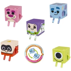 The latest plastic assembled face changing cube expression puzzle toy for children is suitable for children over 3