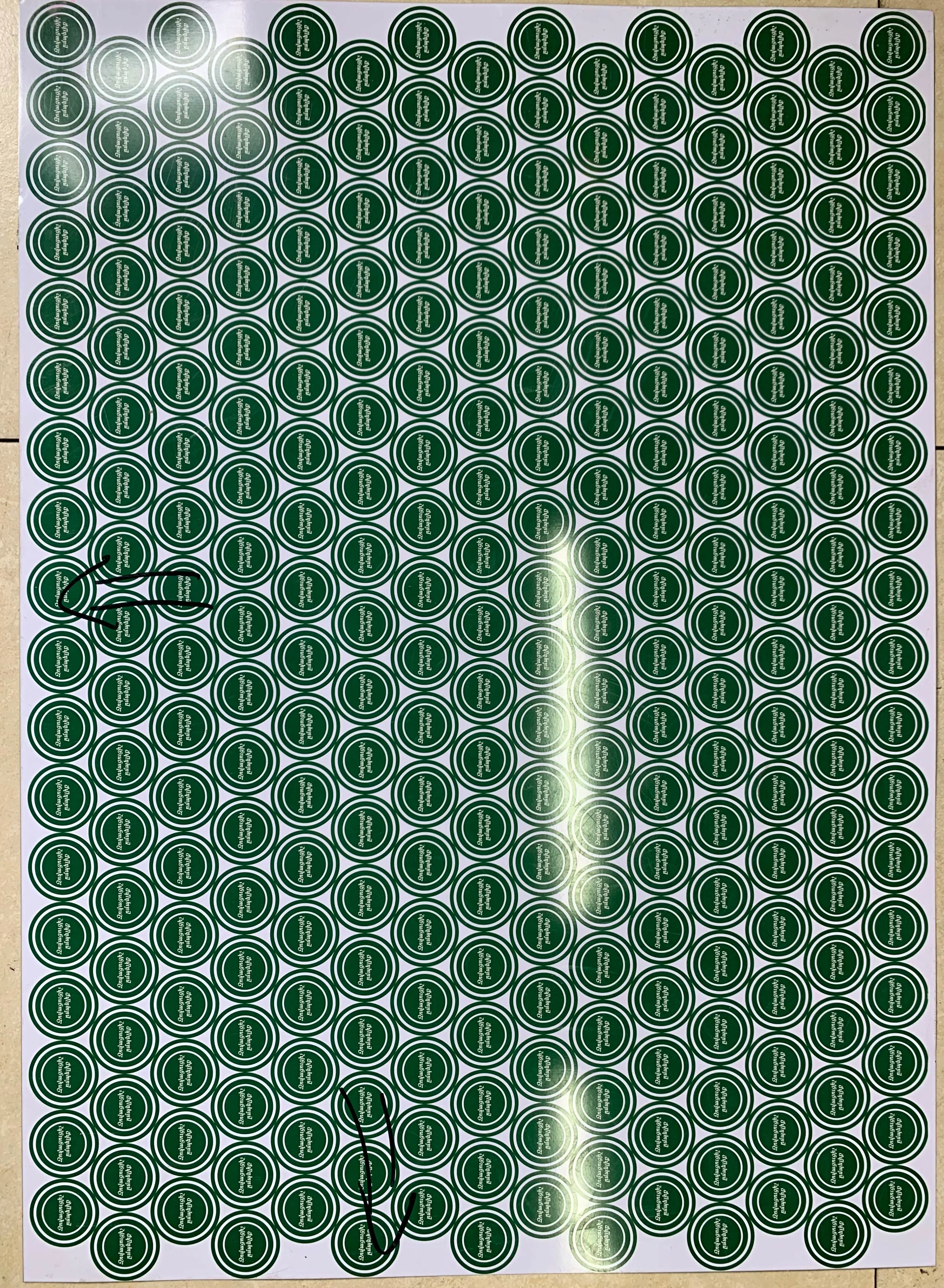 Lacquer and printed tinplate for crown corks MR grade T4 CA or T4 BA GR-097