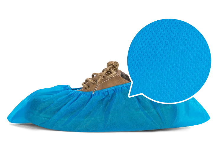 Полностью автоматическая Нескользящая одноразовая Нетканая машина для производства крышек для обуви